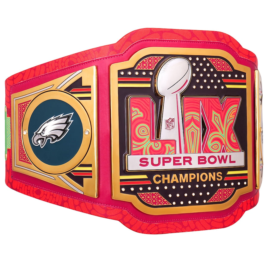 Philadelphia Eagles Super Bowl LIX Champions WWE Legacy Title Belt