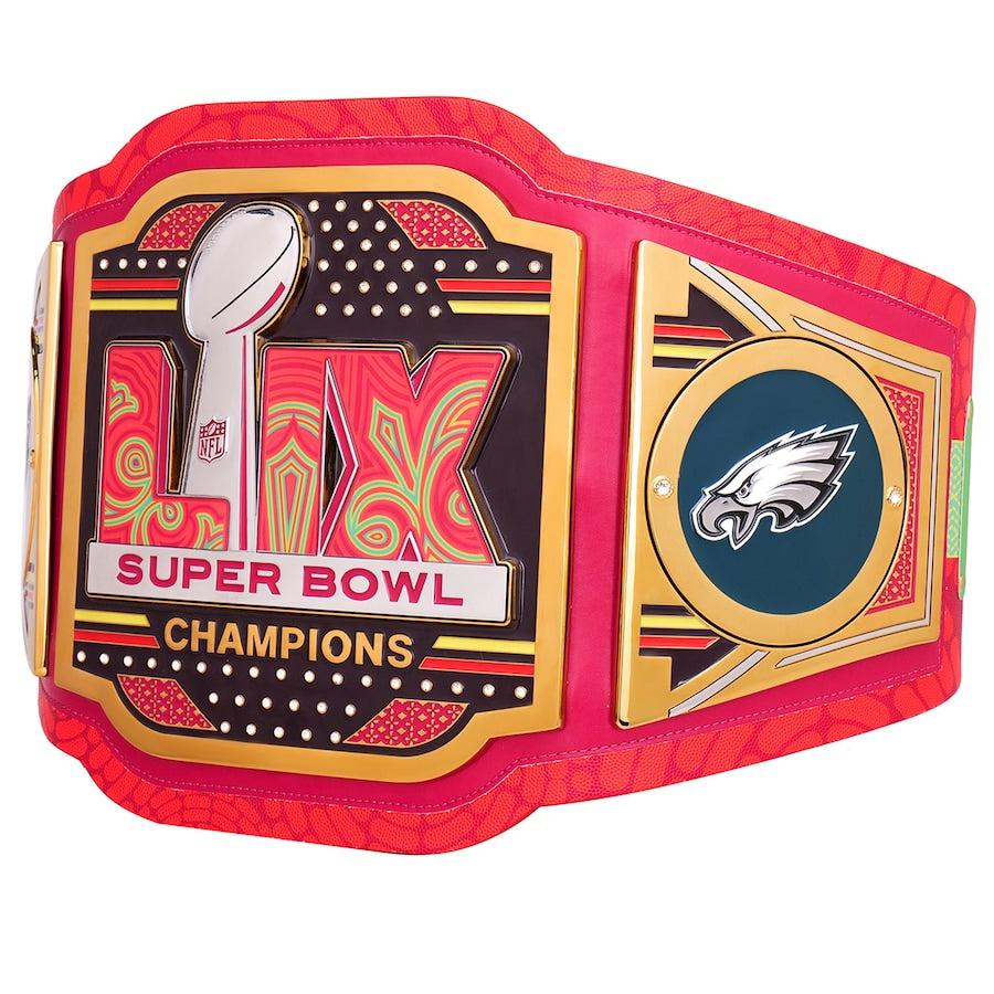 Philadelphia Eagles Super Bowl LIX Champions WWE Legacy Title Belt
