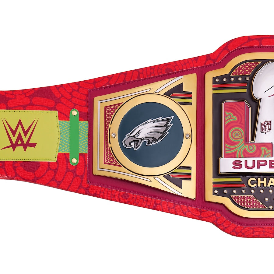 Philadelphia Eagles Super Bowl LIX Champions WWE Legacy Title Belt