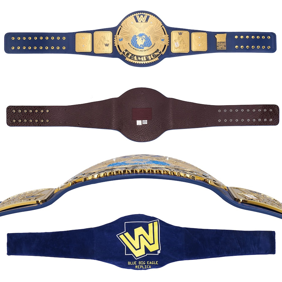 Blue Big Eagle Championship Replica Title Belt