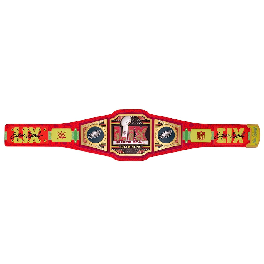 Philadelphia Eagles Super Bowl LIX Champions WWE Legacy Title Belt
