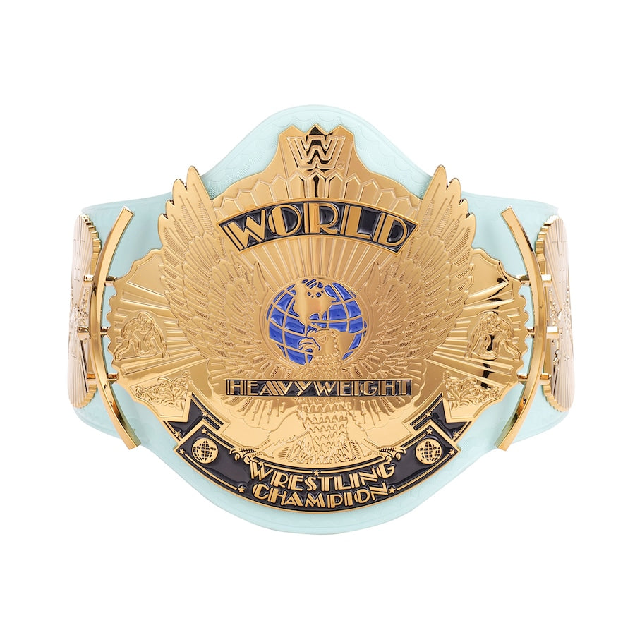 Light Blue Winged Eagle Championship Replica Title Belt