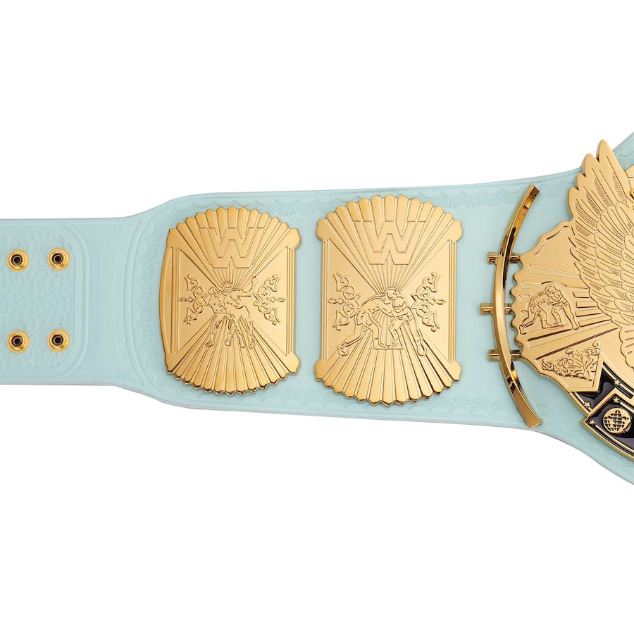Light Blue Winged Eagle Championship Replica Title Belt