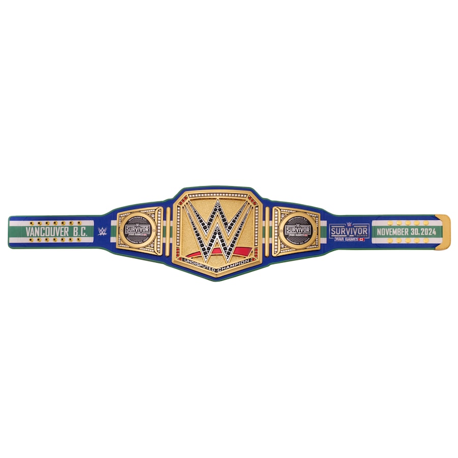 Survivor Series War Games 2024 Undisputed Championship Title Belt