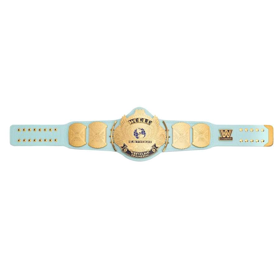 Light Blue Winged Eagle Championship Replica Title Belt