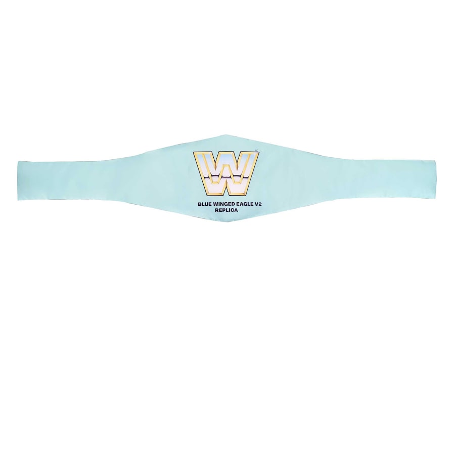 Light Blue Winged Eagle Championship Replica Title Belt