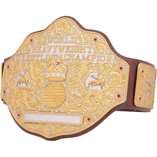 Big Gold World Heavyweight Championship Replica Title Belt