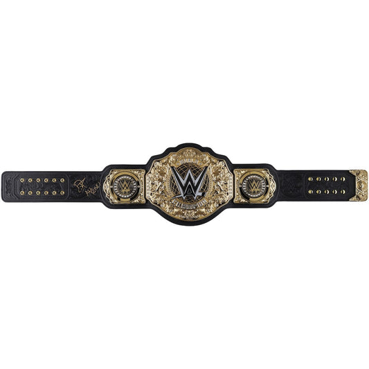 Damian Priest Autographed World Heavyweight Championship Replica Title Belt with "ALL RISE!" Inscription