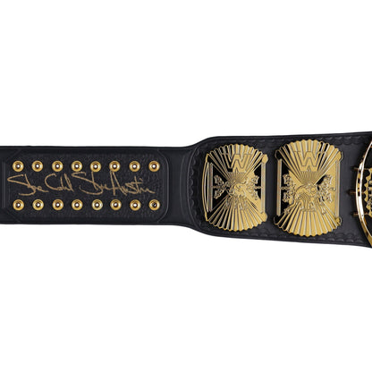 "Stone Cold" Steve Austin  Autographed Winged Eagle Championship Replica Title Belt