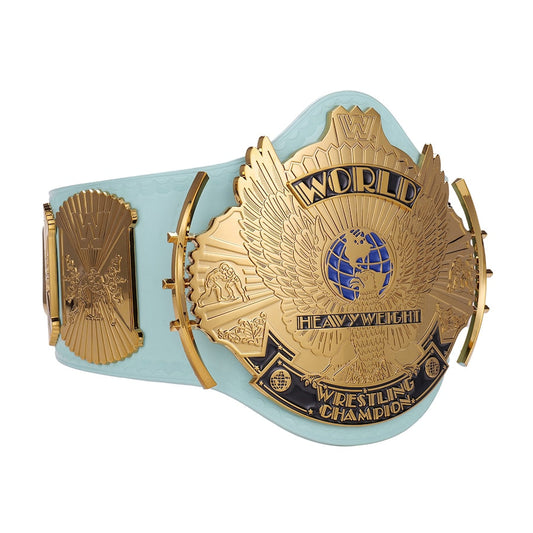 Light Blue Winged Eagle Championship Replica Title Belt